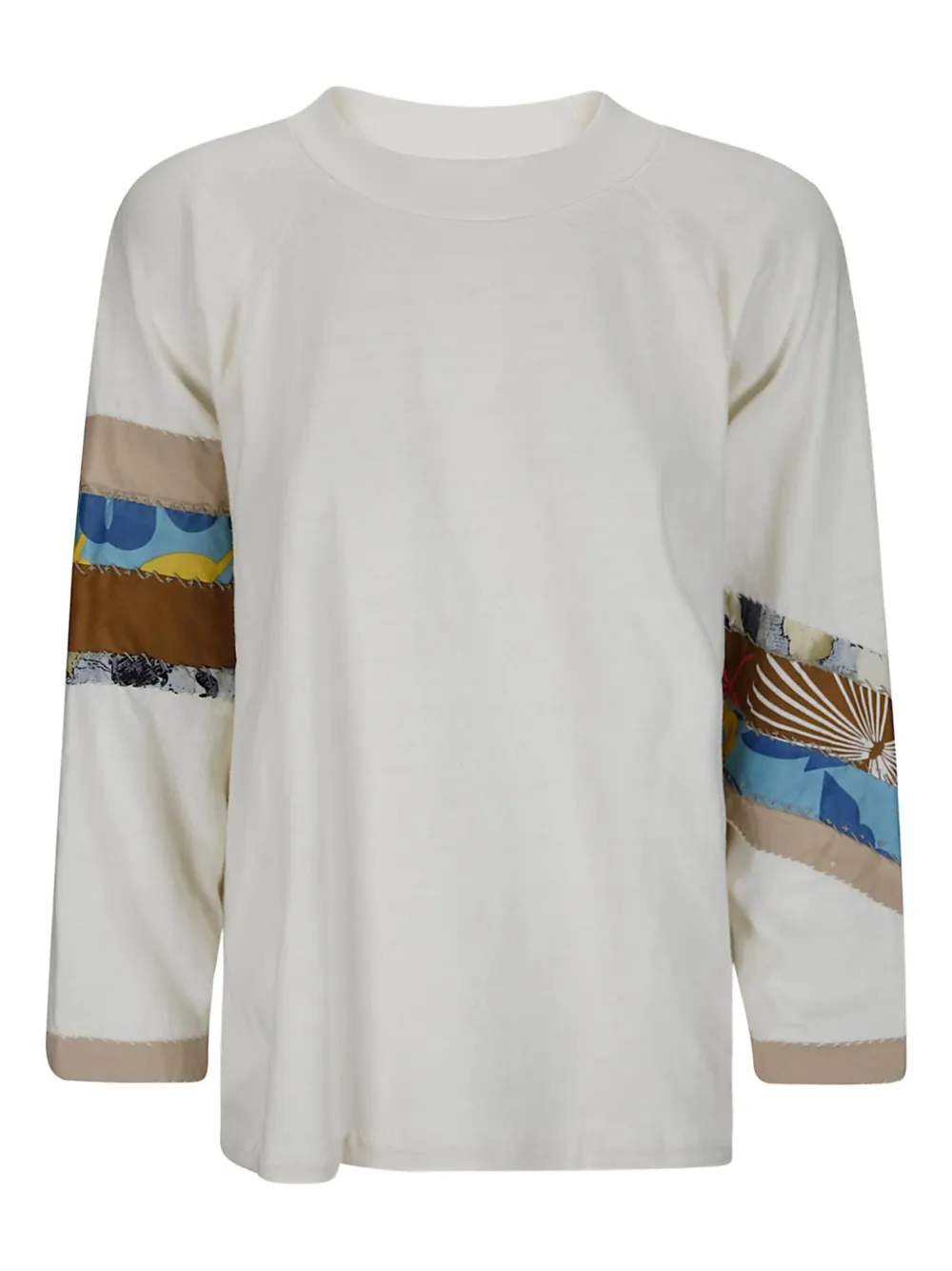 Epl Floral-print T-shirt In Gray