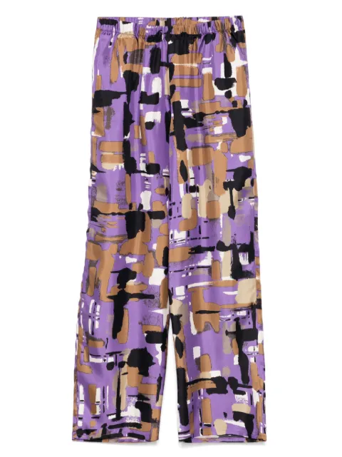 LAURA-URBINATI silk trousers
