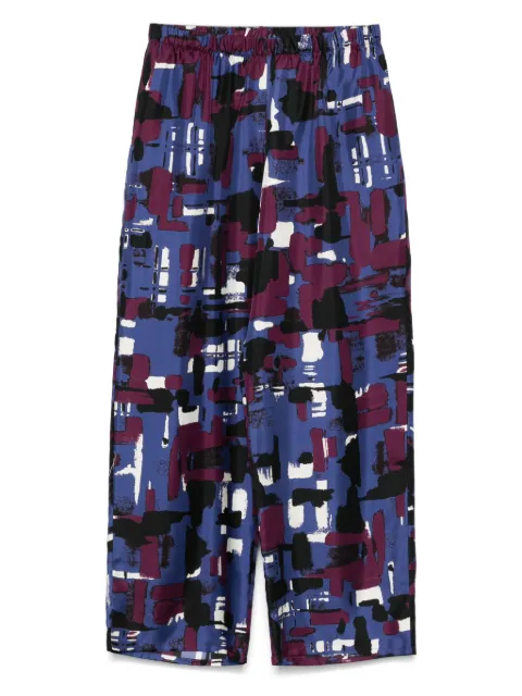 LAURA-URBINATI silk trousers