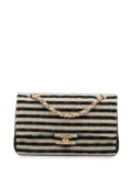 CHANEL Pre-Owned 2014 Medium Classic Jersey Coco Sailor Double Flap shoulder bag - Brown
