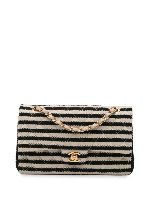 CHANEL Pre-Owned 2014 Medium Classic Jersey Coco Sailor Double Flap shoulder bag