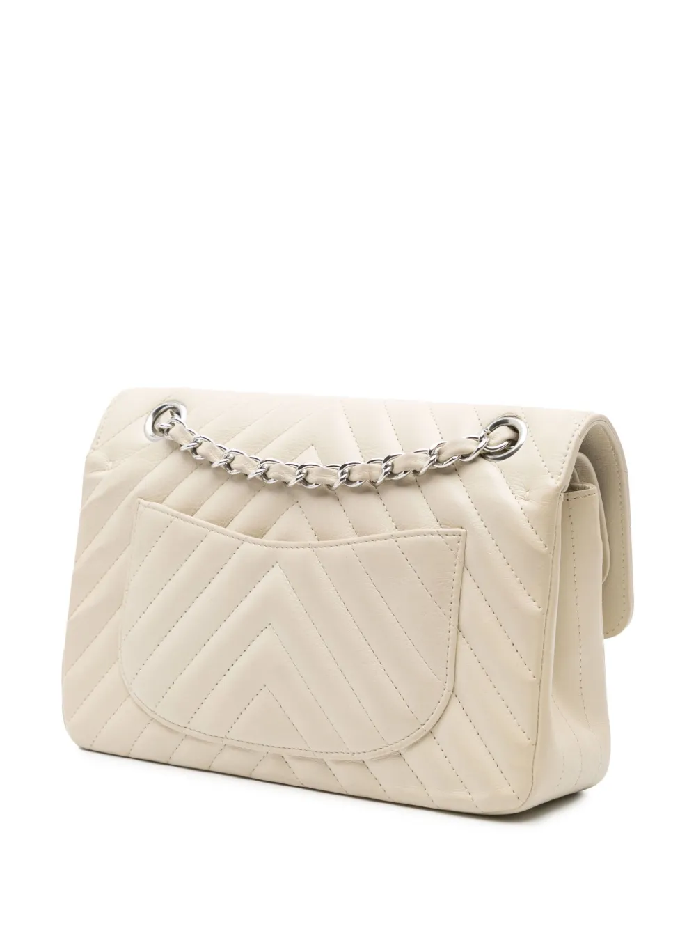 CHANEL Pre-Owned 2021-2024 Small Classic Chevron Lambskin Double Flap shoulder bag | Pre-Owned | Image 2
