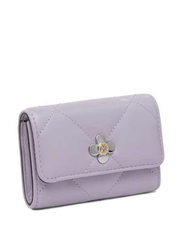 Tory Burch Designer Purple Purse Tory Burch Kira Clover-quilted