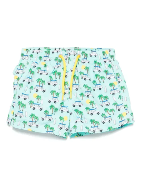 MC2 Saint Barth Kids Jean Lighting swim shorts