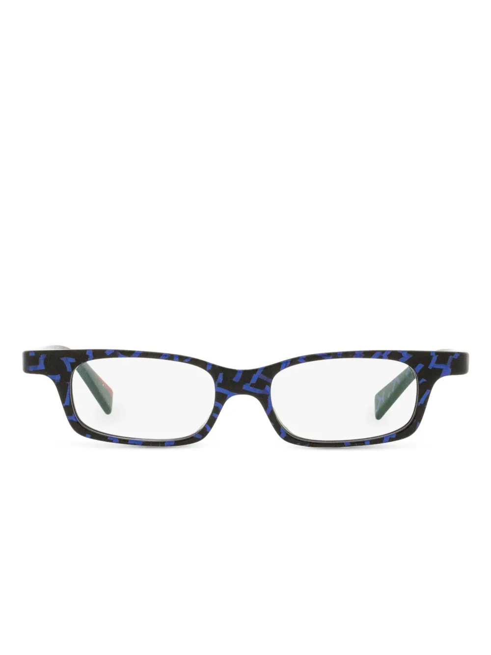 Alain Mikli geometric-patterned glasses | Blue | Image 1