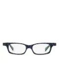 Alain Mikli geometric-patterned glasses - Blue