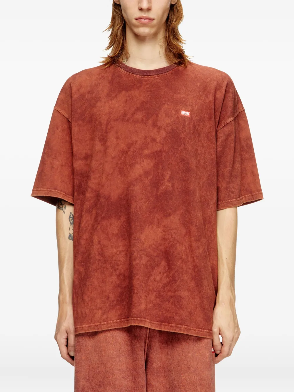 Diesel T-Boxt-T4 T-shirt Rood