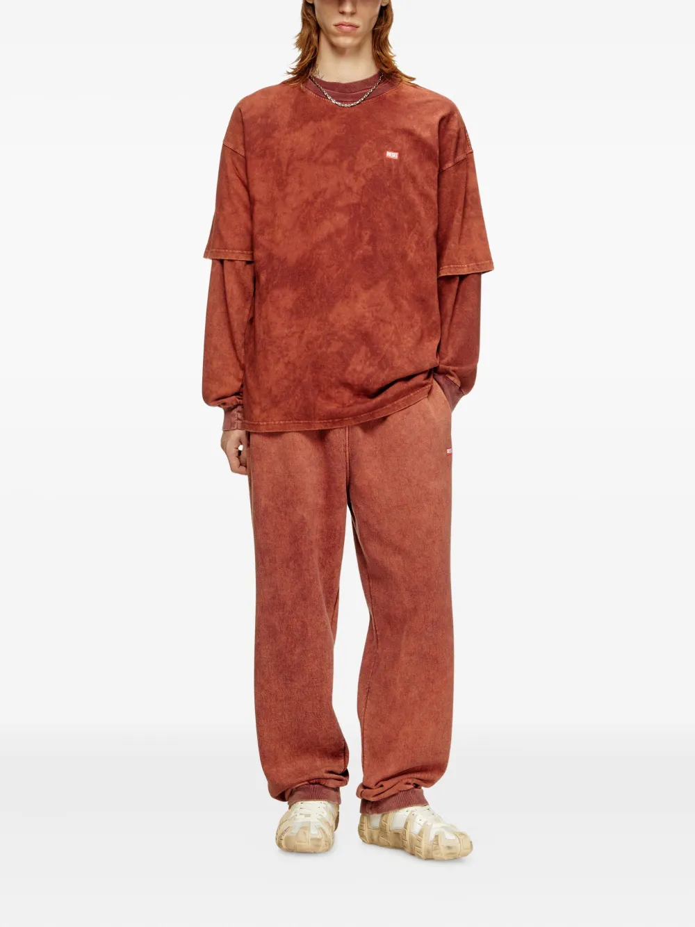 Diesel T-Boxt-T4 T-shirt Rood