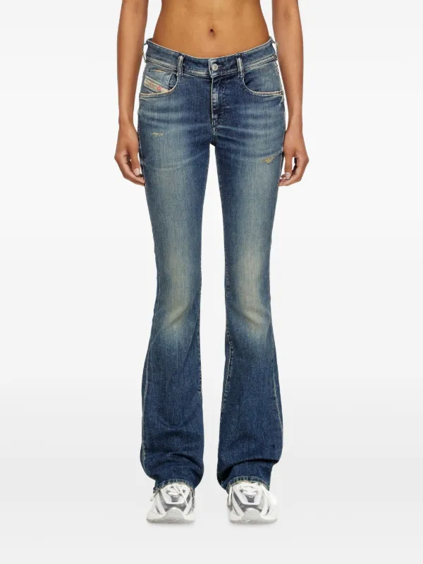 Diesel 1969 D-Ebbey ブーツカットジーンズ | ブルー | FARFETCH JP
