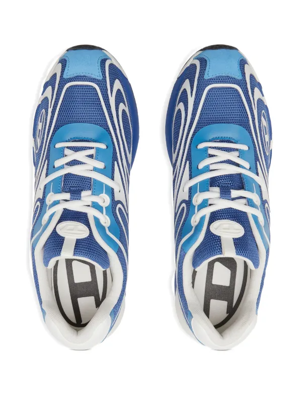 Diesel Tenis Con Motivo De Remolino Azul FARFETCH AR