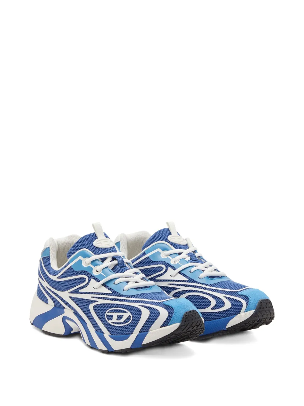 Diesel swirl-pattern sneakers Blue