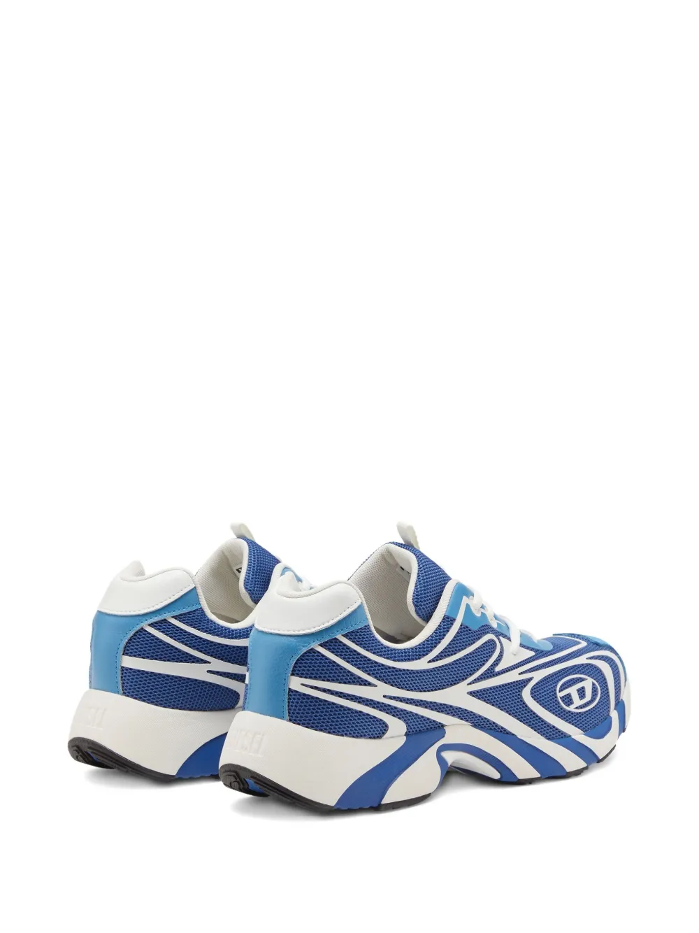 Diesel swirl-pattern sneakers Blue