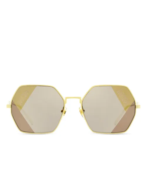 MCM lunettes de soleil 126 - Or - MCM - Modalova