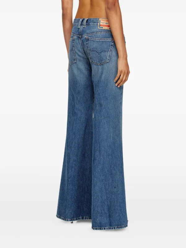 Diesel 1970 D-Bleess Flared Jeans | Blue | FARFETCH