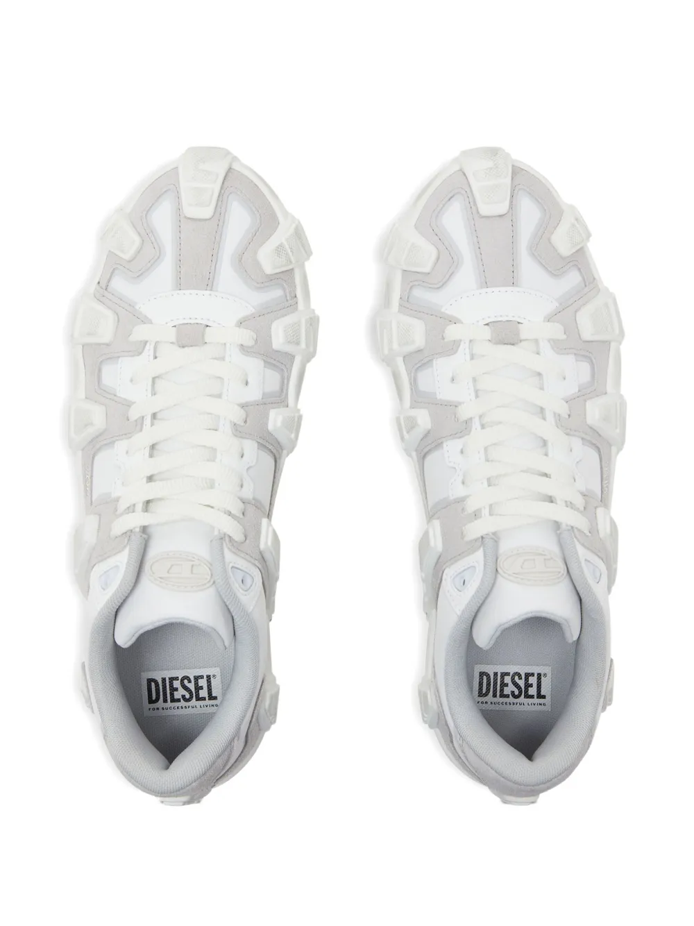 Diesel Griffe lace-up sneakers White