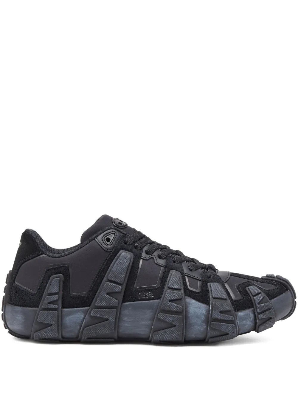 Diesel Griffe lace-up sneakers Black