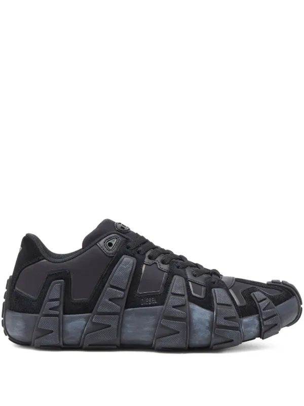 Diesel S-D-Griffe Low Sneakers | Black | FARFETCH