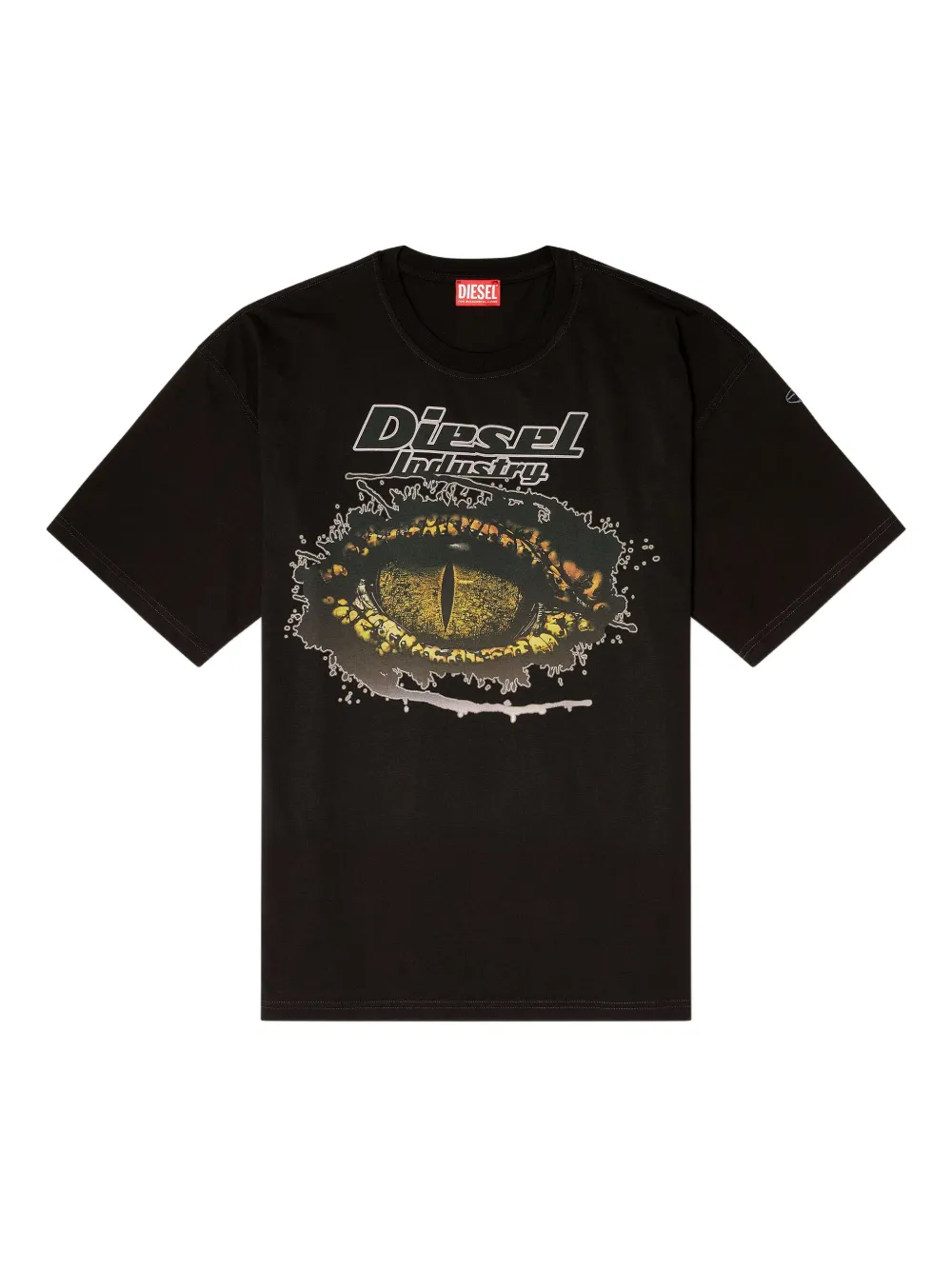 Diesel T-BOXT-R25 T-shirt Zwart