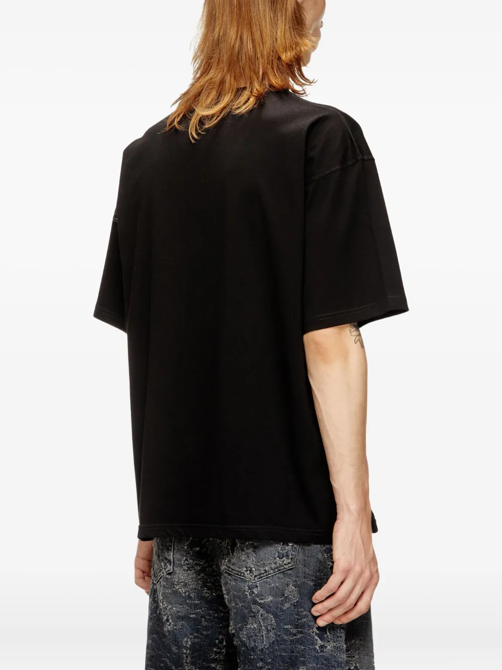 Diesel T-BOXT-R25 T-shirt Zwart