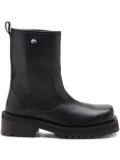 Diesel D-Texan square-toe boots - Black
