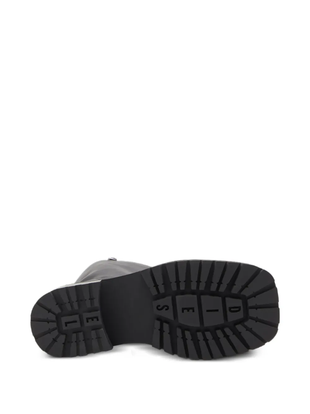 Diesel D-Texan square-toe boots Black