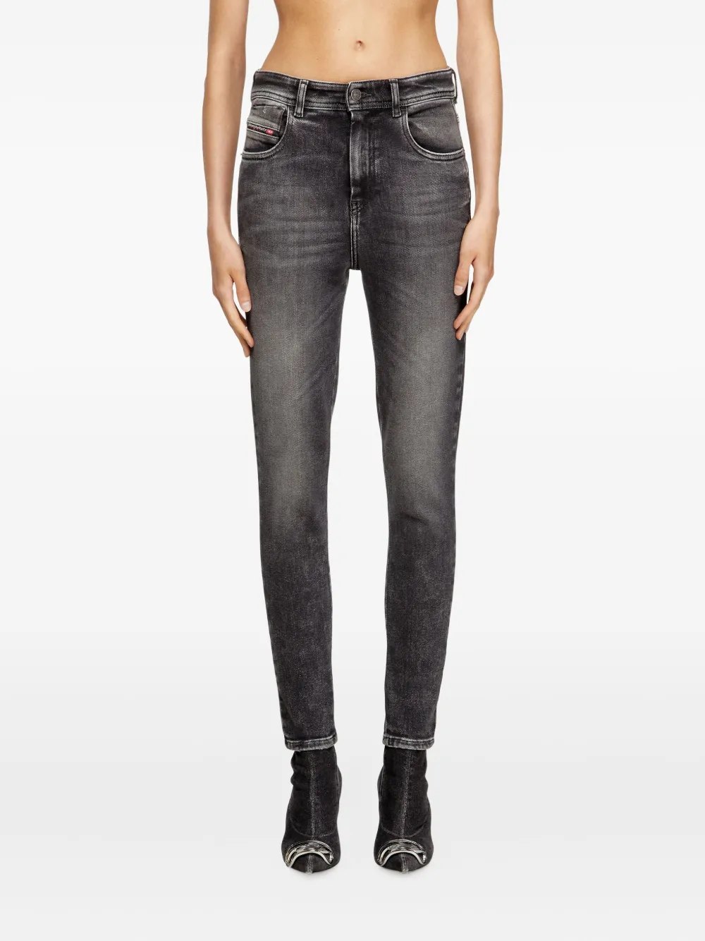 Diesel Slandy jeans Zwart