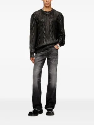 Diesel K-Matty ジップアップ カーディガン | ブラック | FARFETCH JP