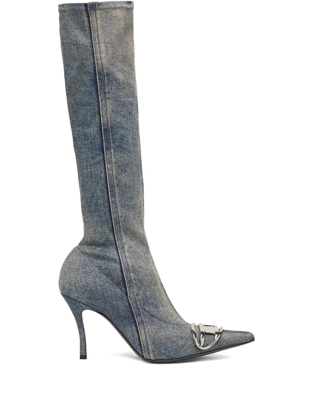 Diesel D-Venus knee-high boots Blue