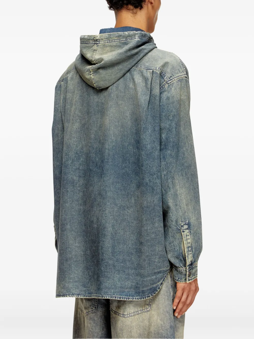 Diesel Denim overhemd Blauw