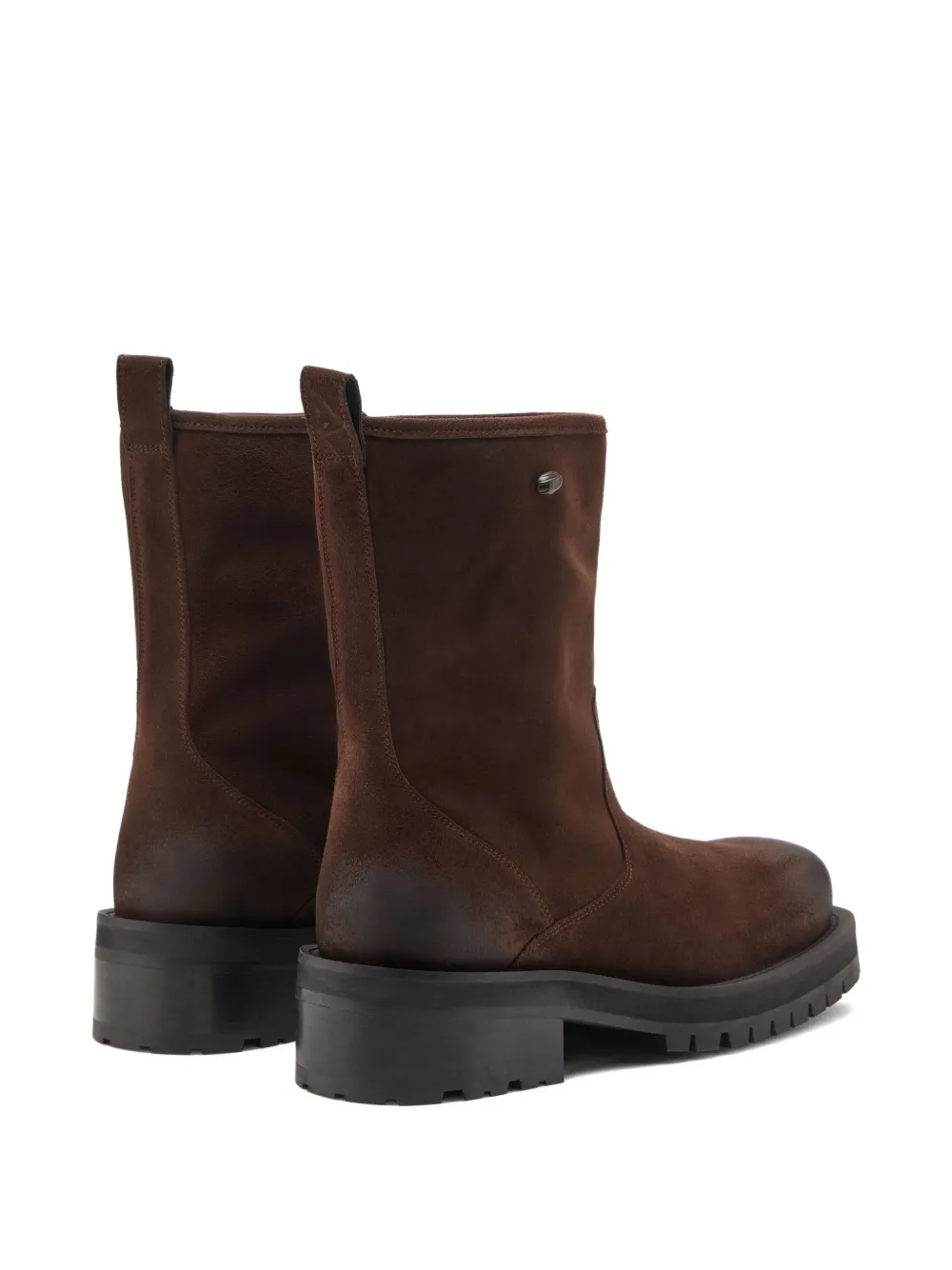 Diesel D-Texan suede boots Brown