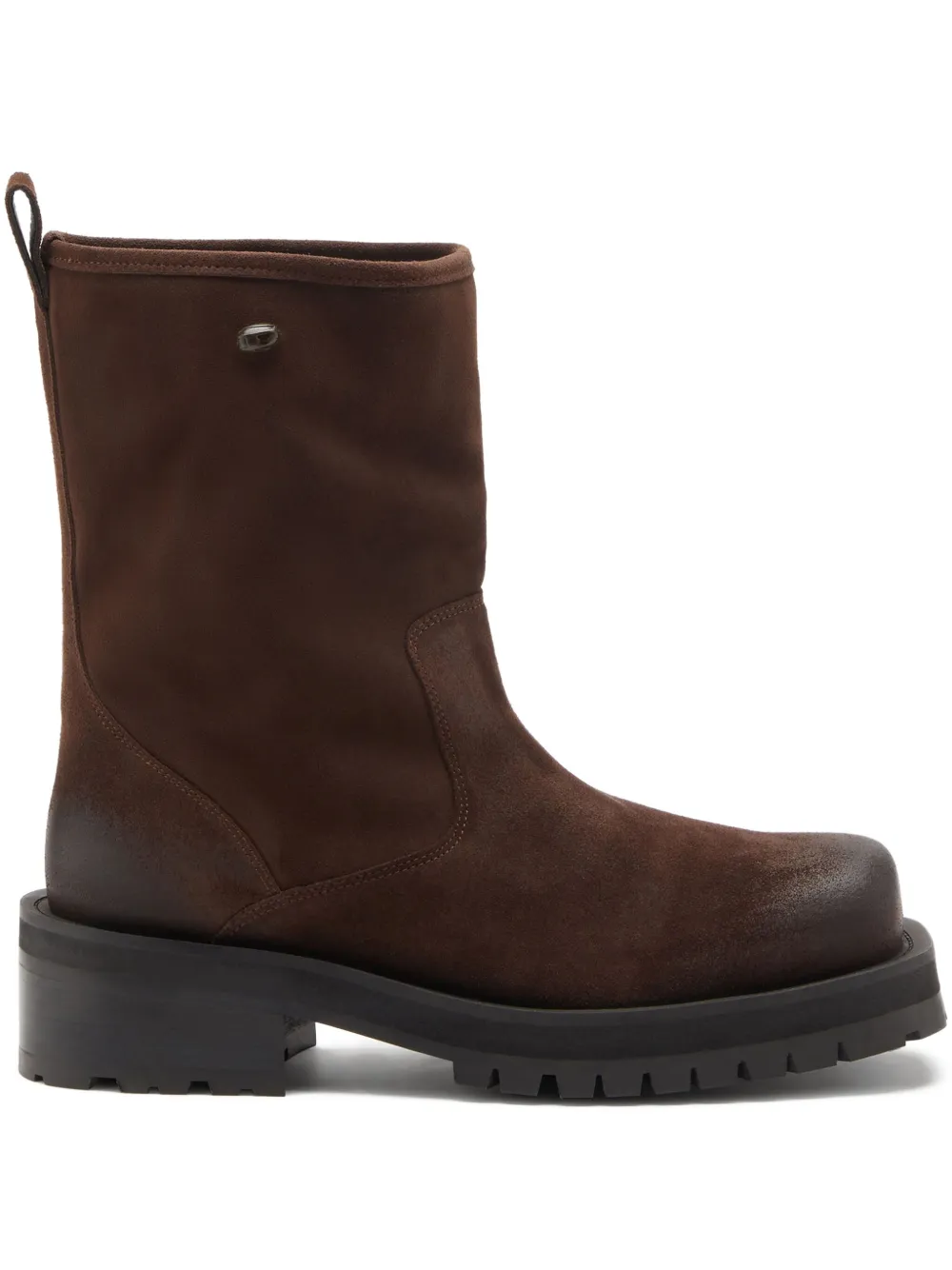 Diesel D-Texan suede boots Brown