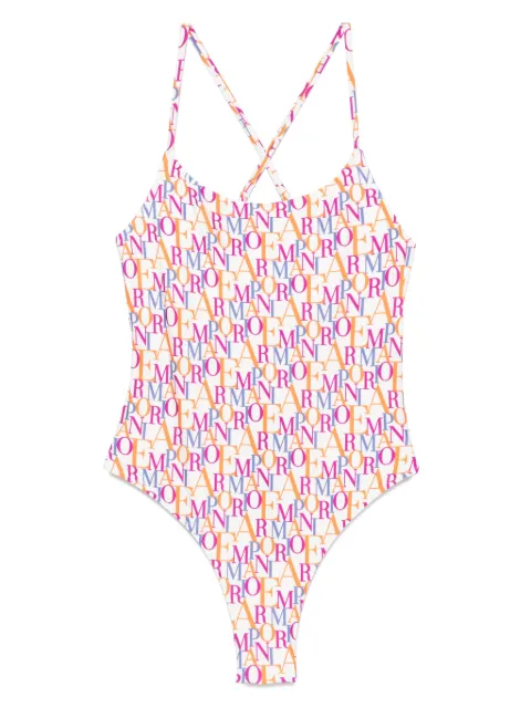 Emporio Armani logo-print swimsuit 