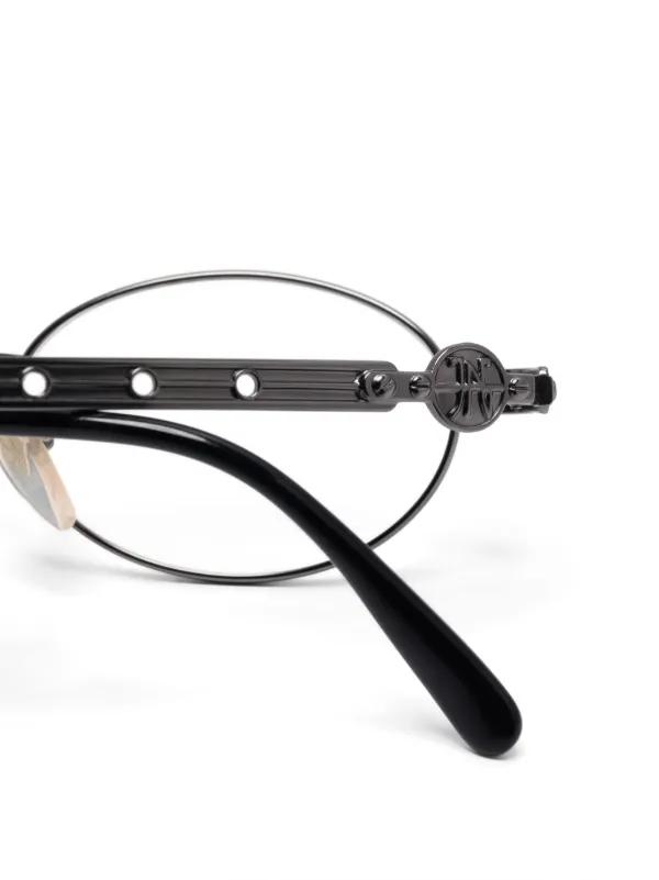 JEAN PAUL GAULTIER 眼鏡フレーム Jean Paul Gaultier Pre-Owned オーバル眼鏡フレーム | グレー