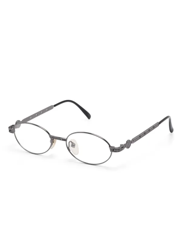 Jean Paul Gaultier Pre-Owned オーバル眼鏡フレーム | グレー
