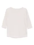 Majestic Filatures slub-texture t-shirt - Pink