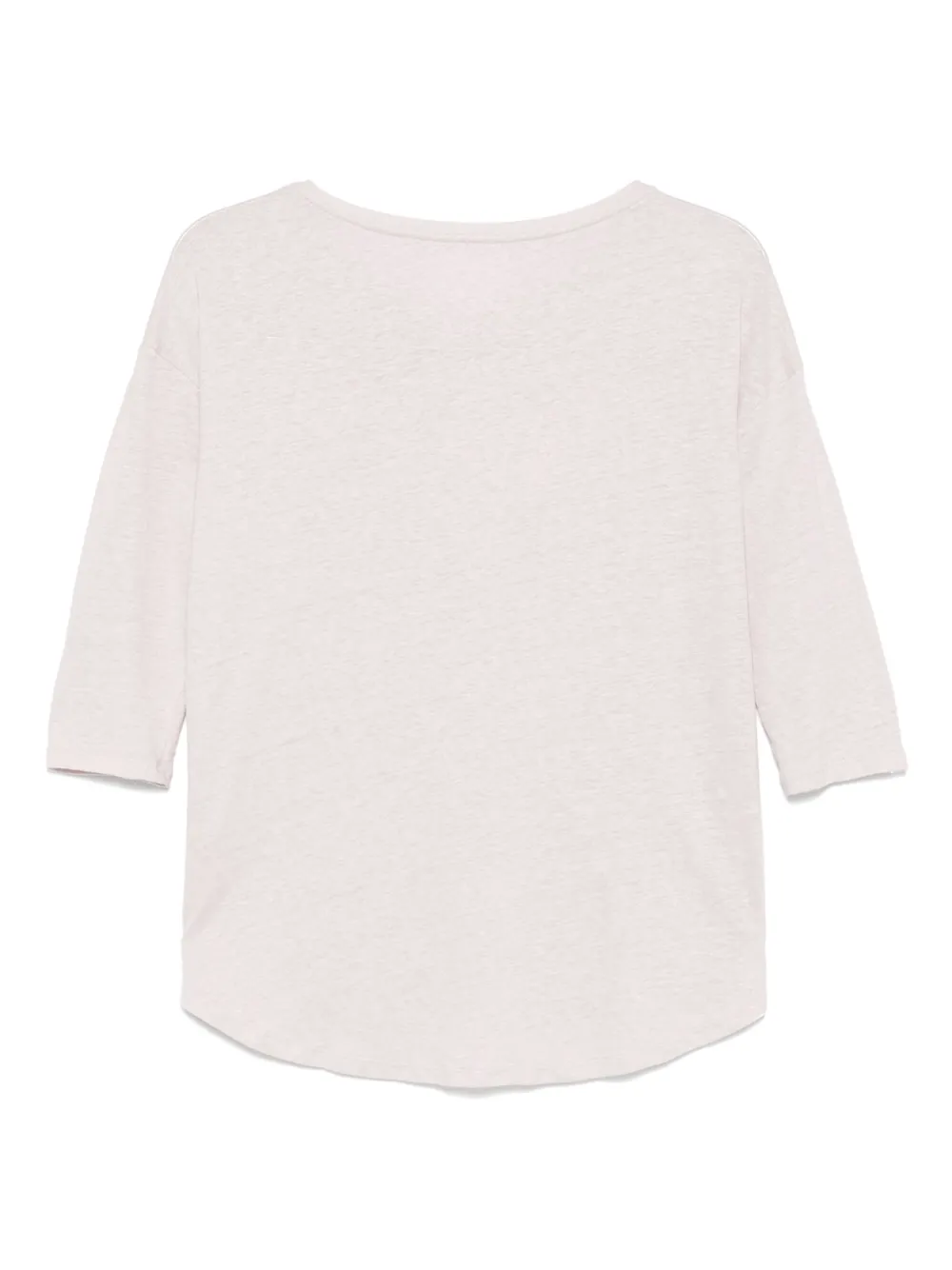 MAJESTIC SLUB-TEXTURE T-SHIRT