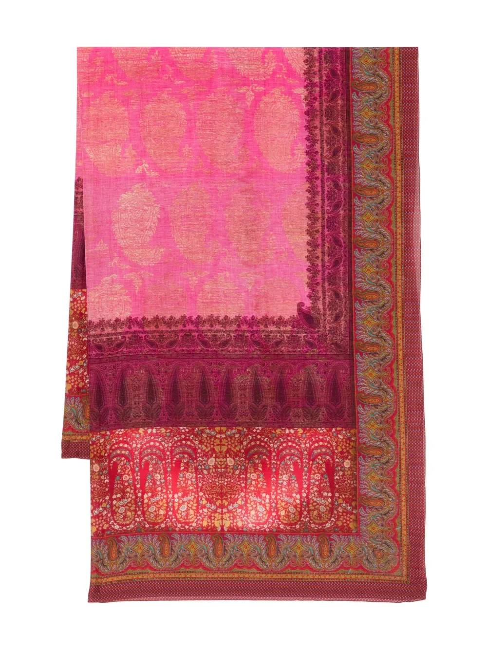 Pierre-Louis Mascia Sjaal met print Roze