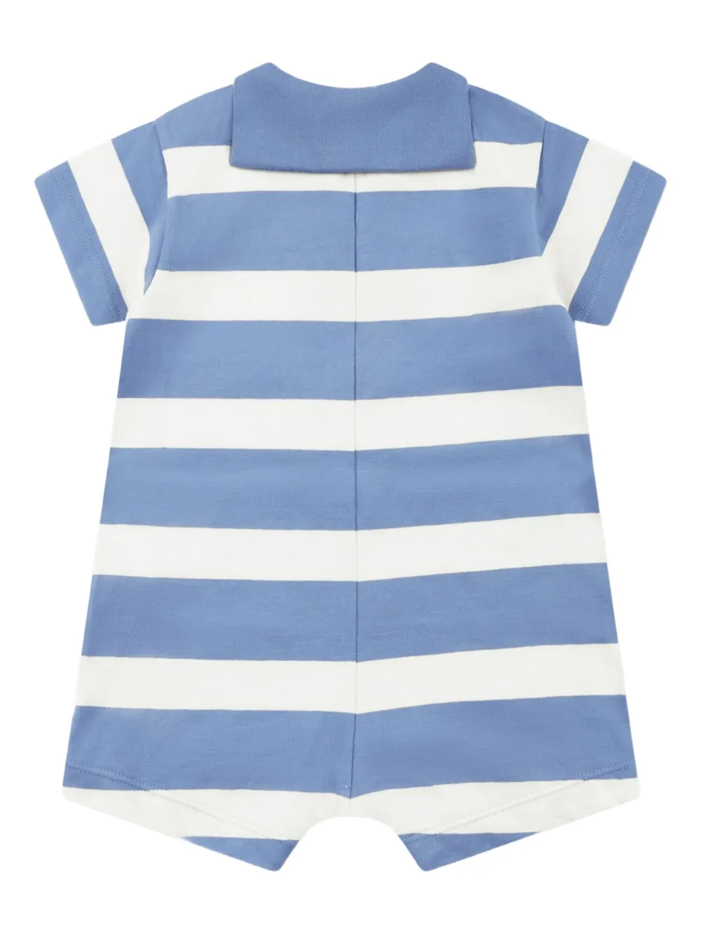 Petit Bateau Twee gestreepte babypakjes Blauw