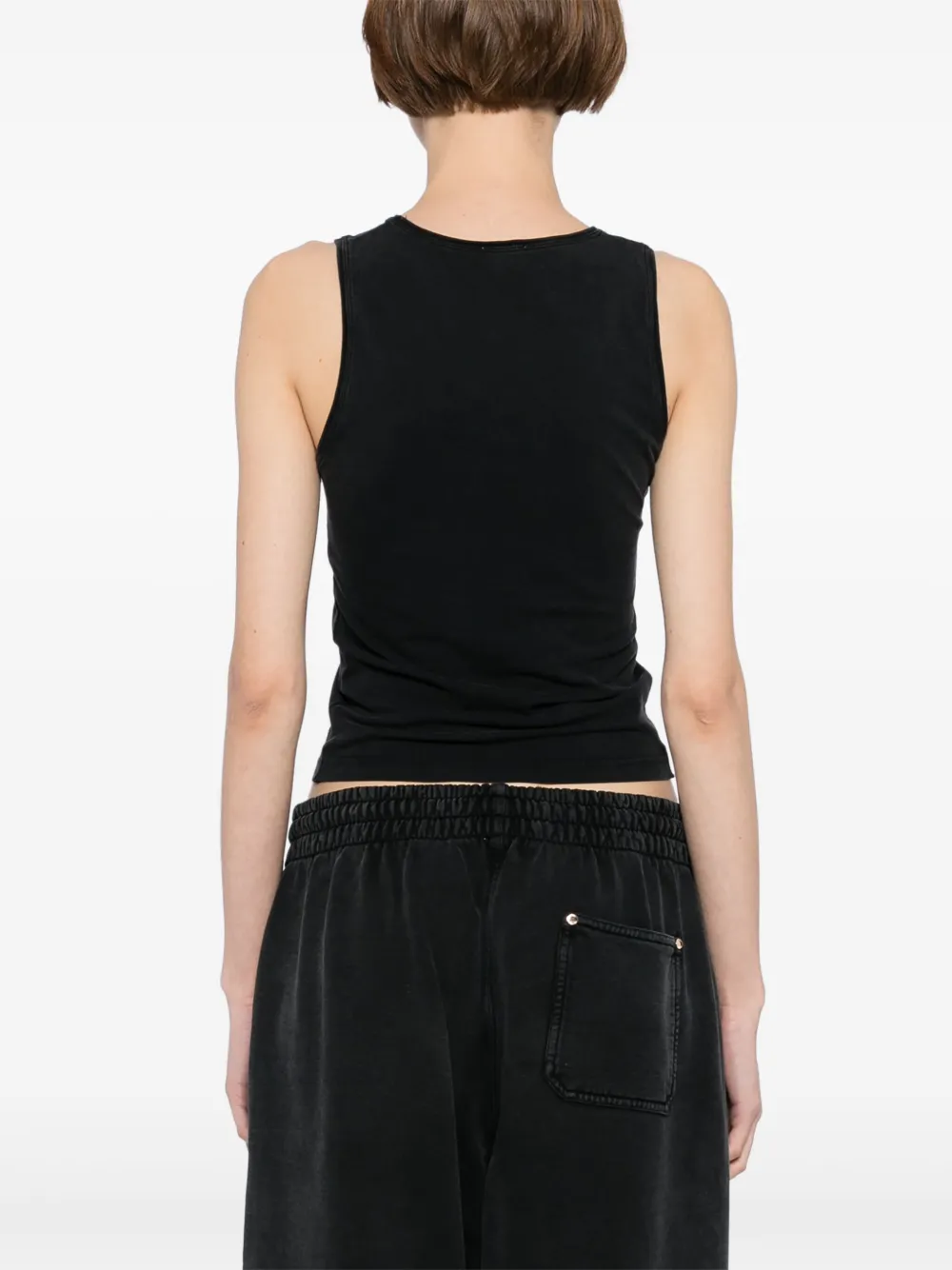 Casablanca La Premonition tanktop met print Zwart