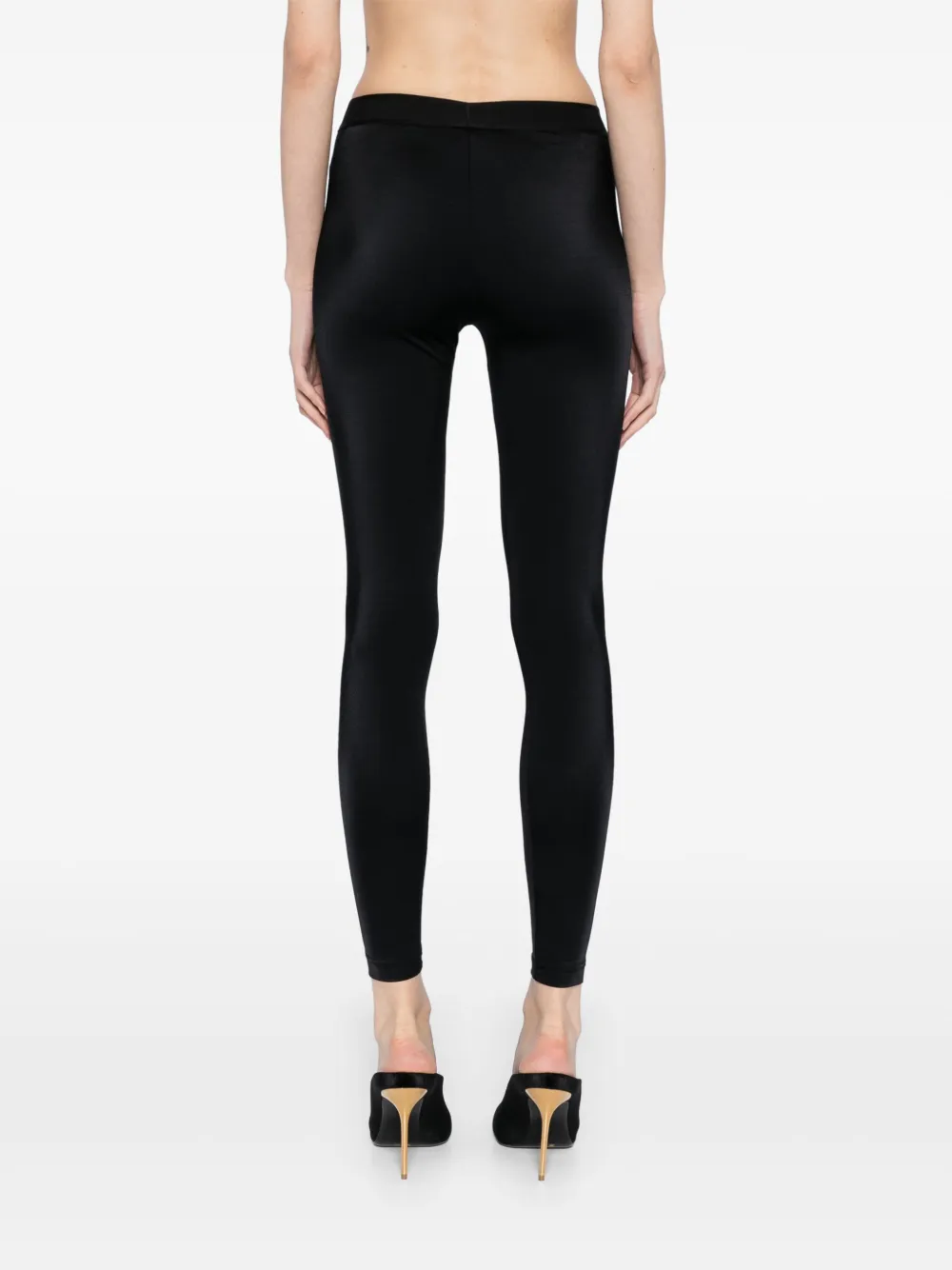 TOM FORD Legging met logoband Zwart