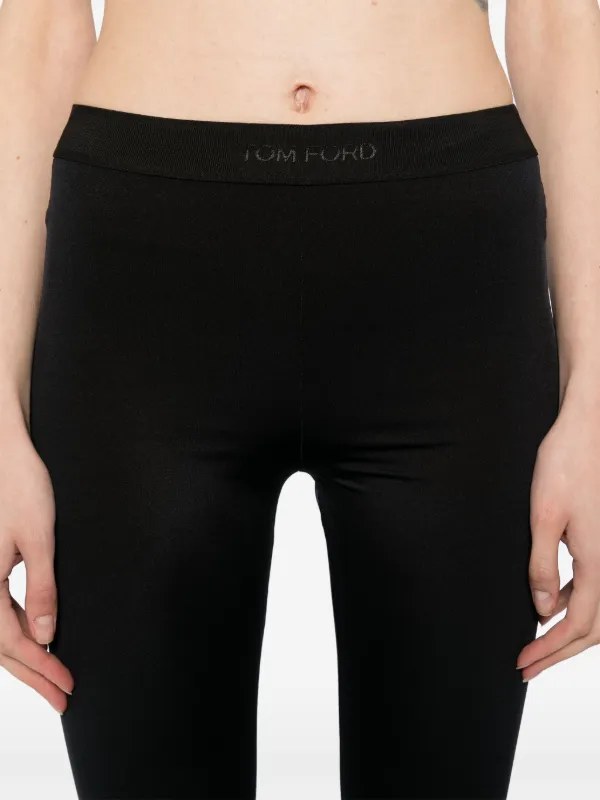 TOM FORD Logo Waistband Leggings | Black | FARFETCH BH