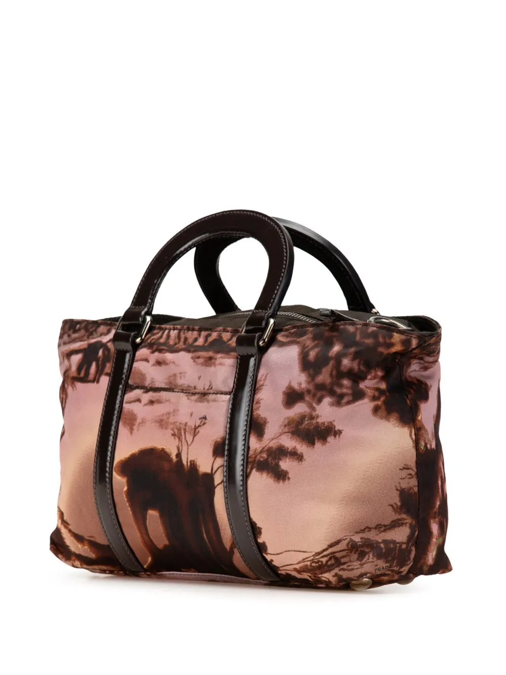 Prada Pre-Owned 2013-2024 Tessuto Stampato satchel | Bags | Image 2