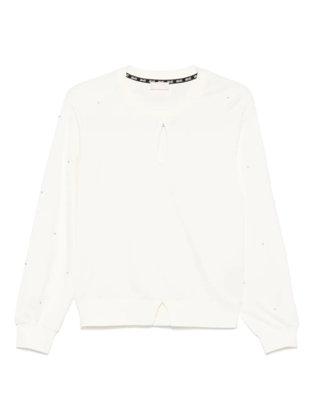LIU JO sudadera con logo bordado | blanco | Image 1