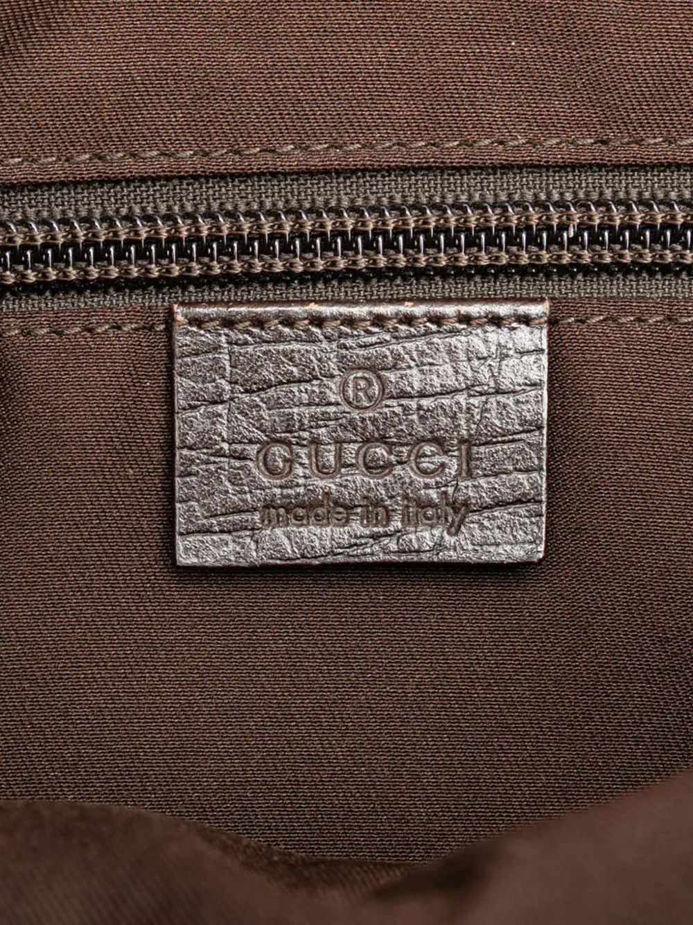 Pre-owned Gucci 2000-2015 Gg Supreme Crossbody Bag In Brown