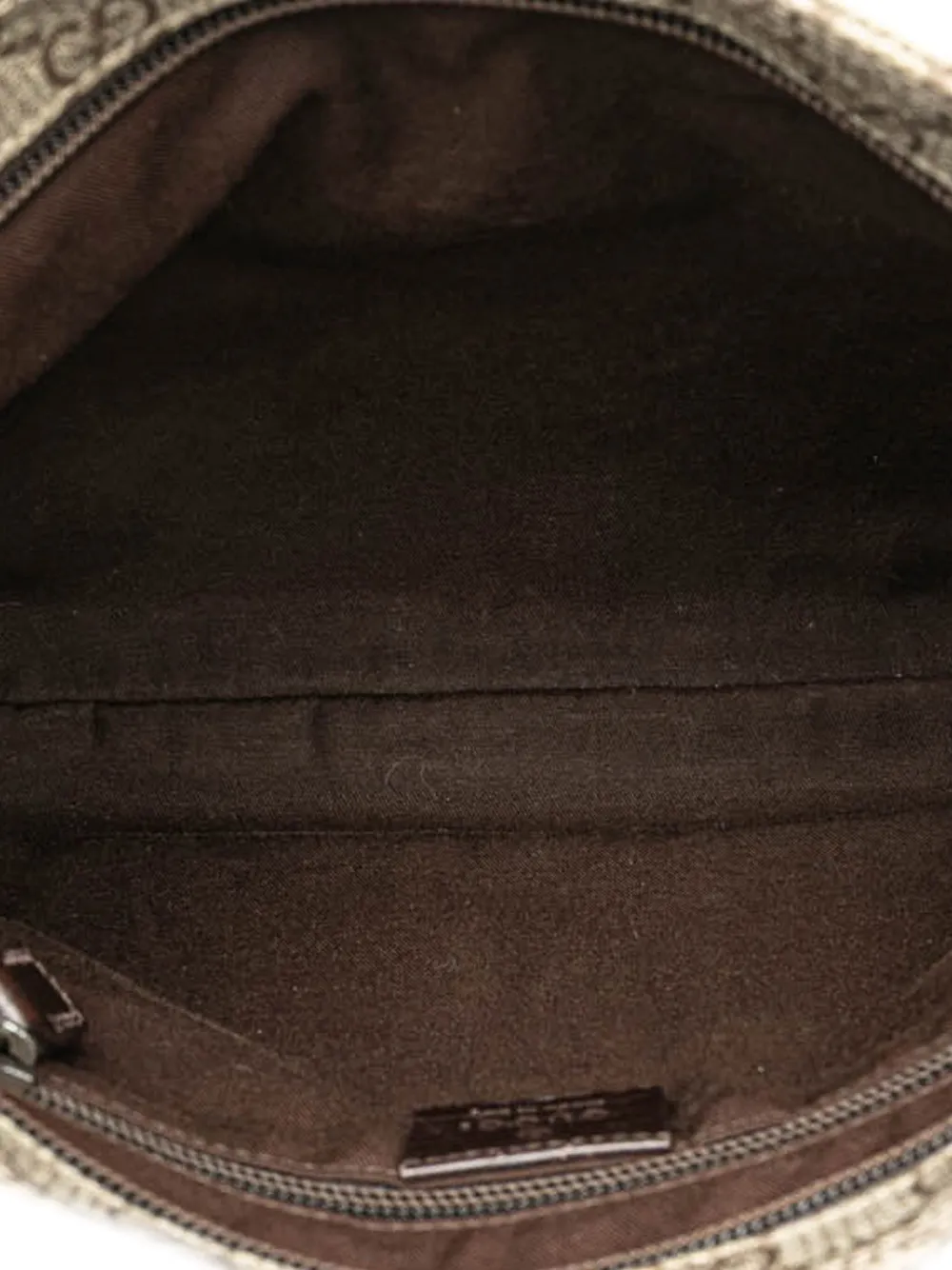 Pre-owned Gucci 2000-2015 Gg Supreme Crossbody Bag In Brown