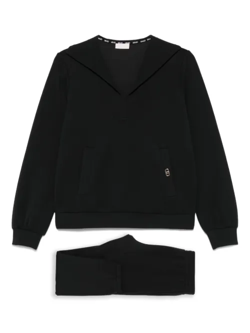 Ensemble haut-pantalon à étiquette logo - LIU JO - Modalova