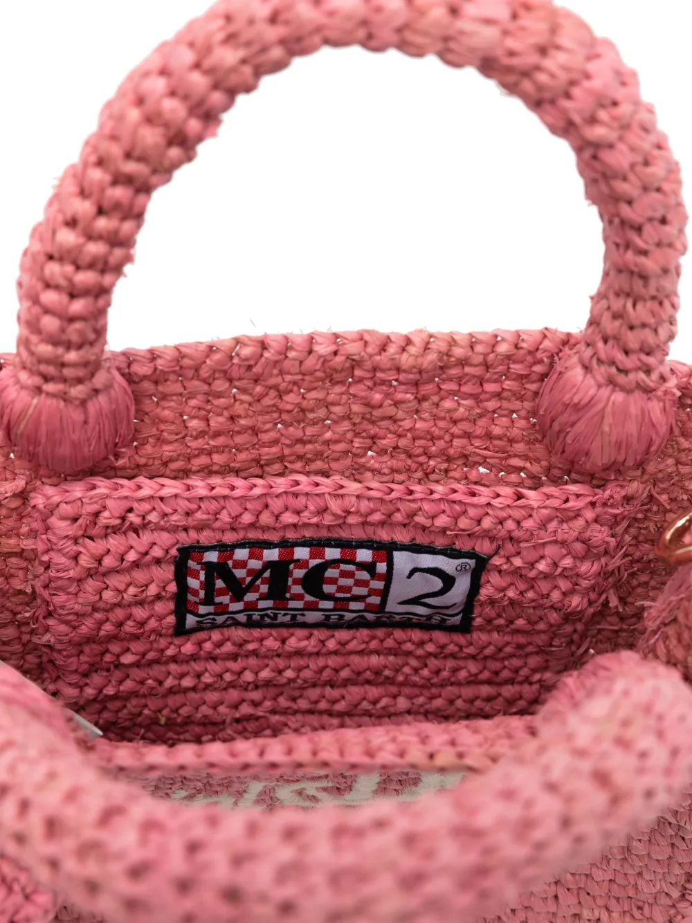 MC2 Saint Barth Kids Kleine Vanity shopper Roze