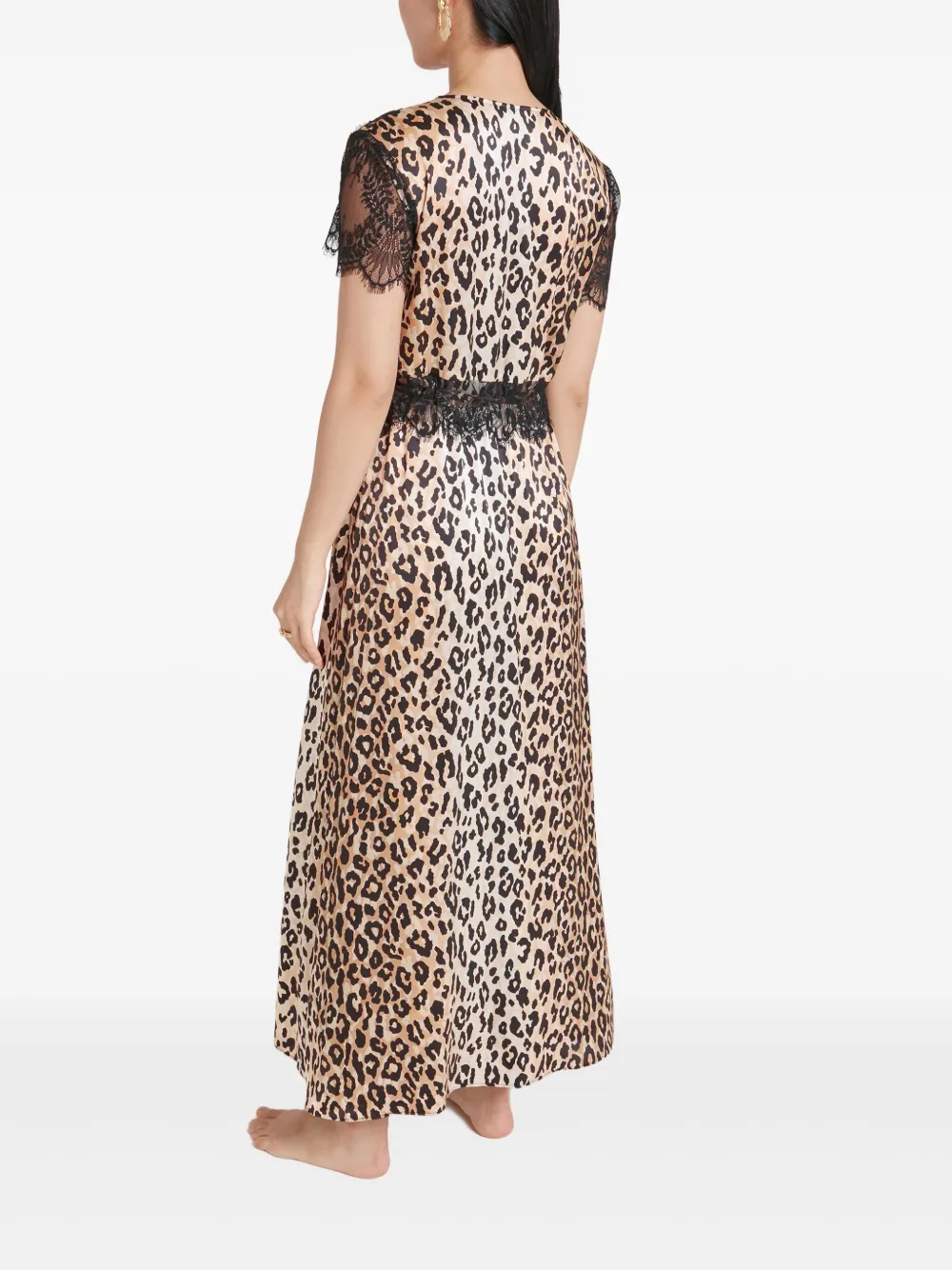 Temperley London Nyx badjas Beige