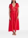 Temperley London Gaia robe - Red