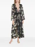 Temperley London Aphrodite robe - Black